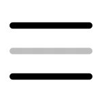 Menu Hamburger SVG Icon
